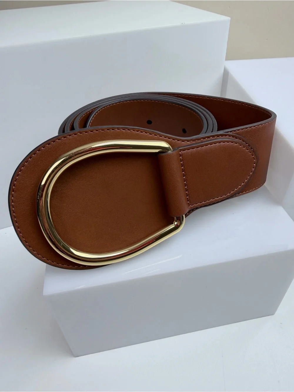 Lauren Ralph Lauren Wide Ring Equestrian-Belt-Wide Size 3X NWOT - Picture 2 of 9